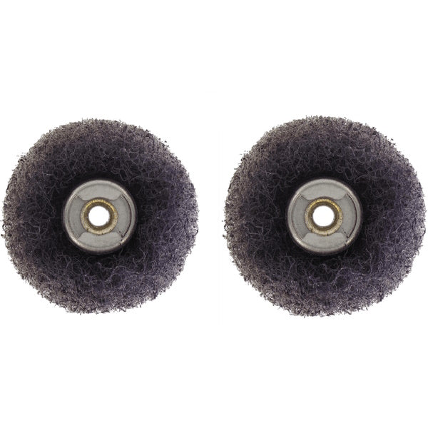 DREMEL ART.   512S SPAZZOLE IN FIBRA GR.320 D.MM25 EZ SPEEDCLIC PZ2