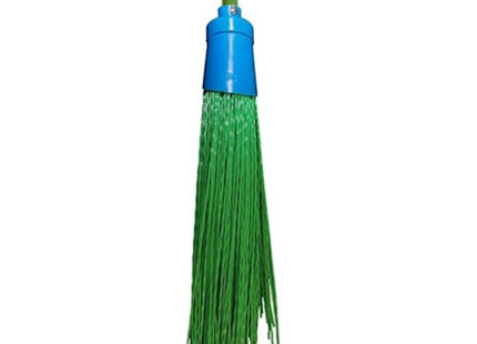 EUROMEC SCOPA BRISCOLA IN PVC VERDE CON MANICO H.CM145