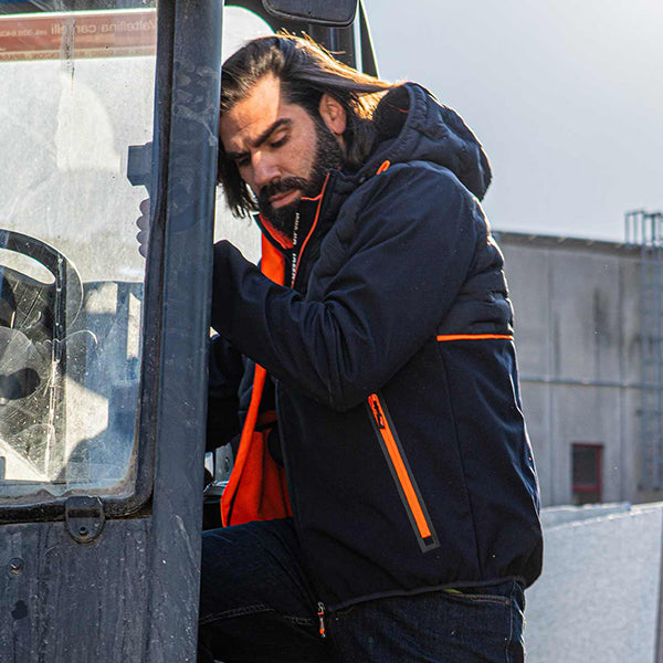 U-POWER GIACCA TECNICA SPOCK COLORE DEEP BLUE