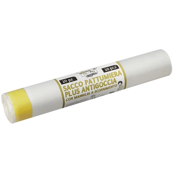 ELEPACKING SACCHI SPAZZATURA PROFUMATI TRASPARENTE CM70X105 LT110 PZ10