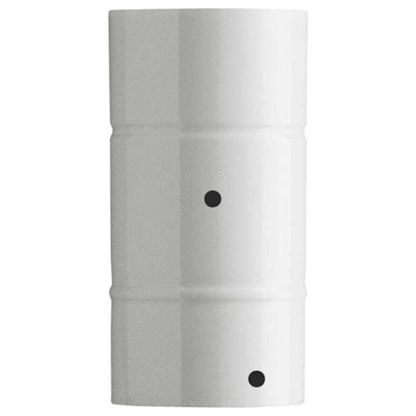 SAVE TUBO CON FORI SMALTATO PER SERRANDOLA BIANCO D.CM12*