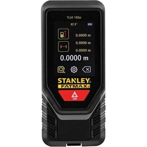 STANLEY MISURATORE LASER TLM165SI BLUETOOTH DISTANZA MISURABILE MAX MT60