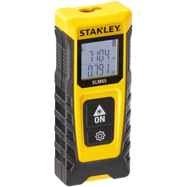 STANLEY MISURATORE LASER SLM 65 DISTANZA MISURABILE MAX MT20