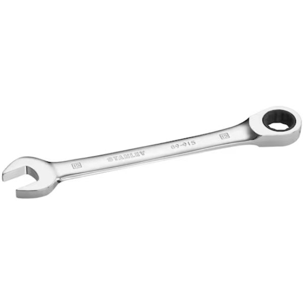 STANLEY CHIAVE COMBINATA A CRICCHETTO PIATTA MM15X15