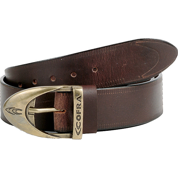 COFRA CINTURA STREET IN PELLE COLORE MARRONE