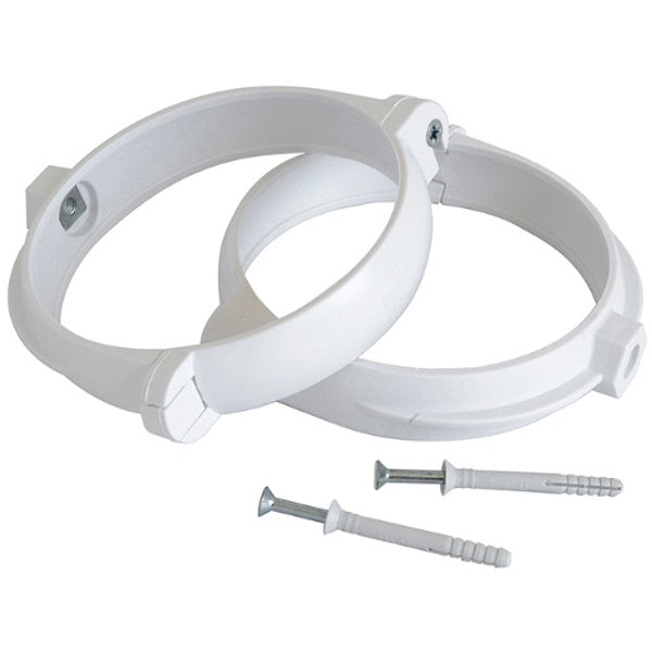 LA VENTILAZIONE STAFFE FERMATUBO CON VITE D.MM100 A COPPIA