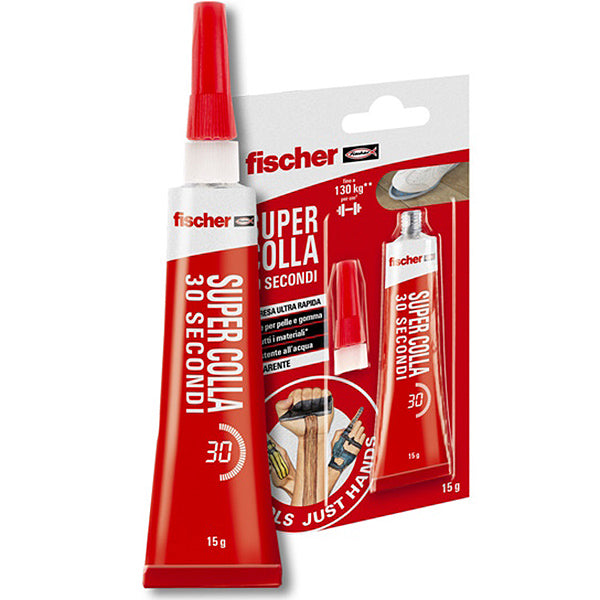 FISCHER SUPER COLLA 30 SECONDI IN GEL TUBETTO DA GR15