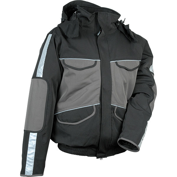 COFRA GIUBBINO IMBOTTITO STRASBOURG COLORE NERO/ANTRACITE