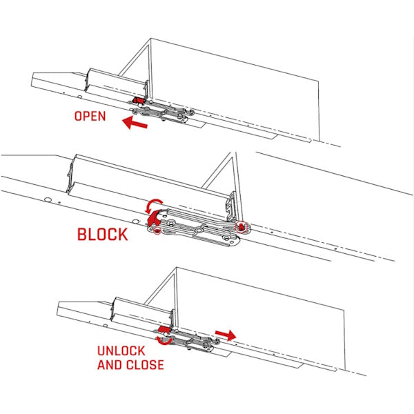 RAM PIANO ESTRAIBILE KG80 MM800
