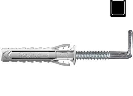 FISCHER TASSELLI IN NYLON CON GANCIO PIATTO WDS 12 K BLISTER PZ2