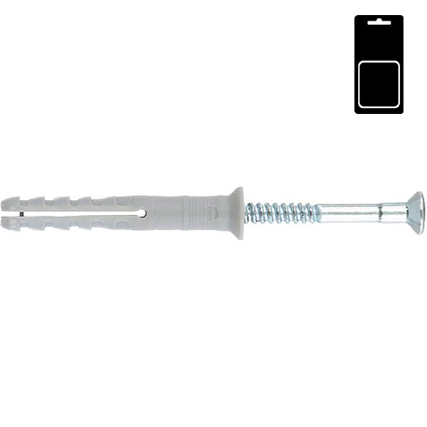 FISCHER TASSELLI PROLUNGATI IN NYLON CON VITE N K IN BLISTER