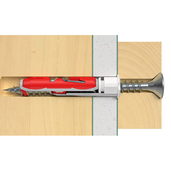 FISCHER TASSELLO DUOTEC 12 H FISSAGGIO BASCULANTE IN NYLON CON GANCIO M6