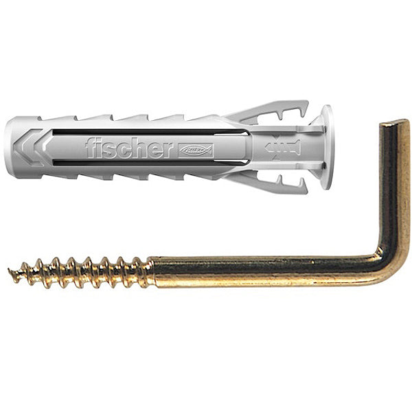 FISCHER TASSELLI IN NYLON CON GANCIO PER QUADRI SX PLUS 4 G K CONF.PZ10