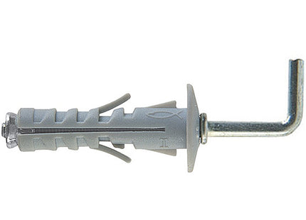 FISCHER TASSELLI IN NYLON CON GANCIO LUNGO SB 9/6 K BLISTER PZ6