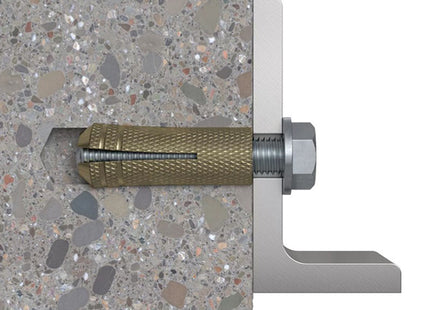 FISCHER TASSELLO PO M12 IN OTTONE