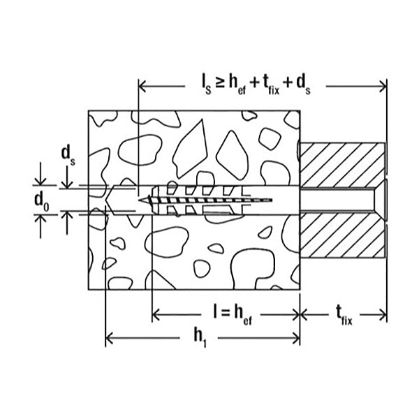 FISCHER TASSELLO S 8 V CON VITE