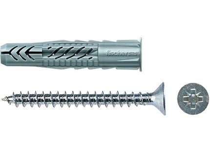FISCHER TASSELLO UX-RS  8X50 IN NYLON CON COLLARE E VITE TSP