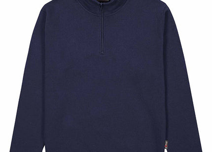 U-POWER FELPA CON MEZZA ZIP TAUTRA COLORE DEEP BLUE TG.XXL