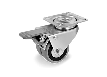 TELLURE ROTA RUOTA 37 GEMELLATA SUPPORTO GIREVOLE+FRENO