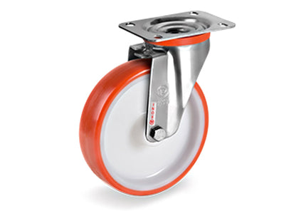TELLURE ROTA RUOTA 60 SUPPORTO GIREVOLE INOX