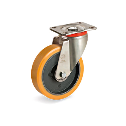 TELLURE ROTA RUOTA 64 SUPPORTO PESANTE GIREVOLE D.MM125 KG350