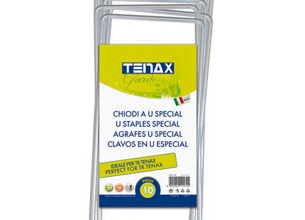 TENAX CHIODI IN METALLO AD "U" SPECIAL CM10X22 CONF.DA PZ10