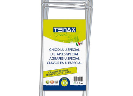 TENAX CHIODI IN METALLO AD "U" SPECIAL CM10X22 CONF.DA PZ10