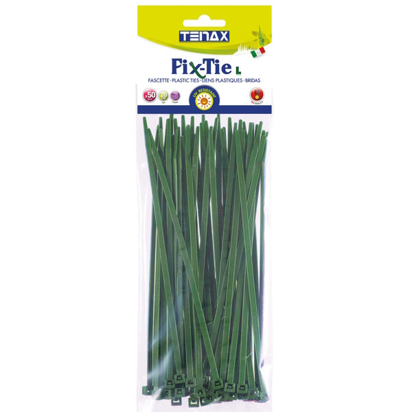TENAX FASCETTE MULTIUSO ART. FIX-TIE COLORE VERDE