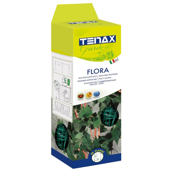 TENAX RETE FLORA PER RAMPICANTI E TUTORI COLORE VERDE