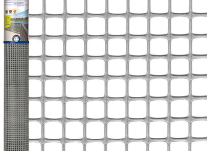 TENAX RETE QUADRA 10 IN PLASTICA MULTIUSO COLORE ARGENTO