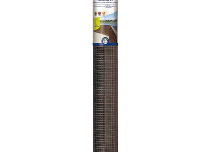 TENAX RETE QUADRA 10 IN PLASTICA MULTIUSO COLORE MARRONE
