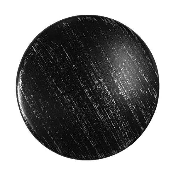 EMMEBI TERMINALE PER BASTONI MOD. FLORA CAP D.MM20 NERO/ARGENTO CONF.PZ2