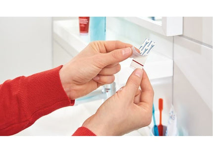 TESA GANCI ADESIVI OVALI LARGE POWERSTRIPS CONF.PZ2 BIANCO*