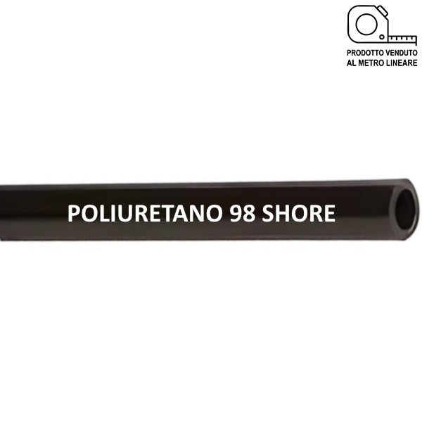 SPIRALFLEX TUBO ARIA POLIURETANO 98 SHORE NERO D.MM12,0X 8,0 AL MTL.