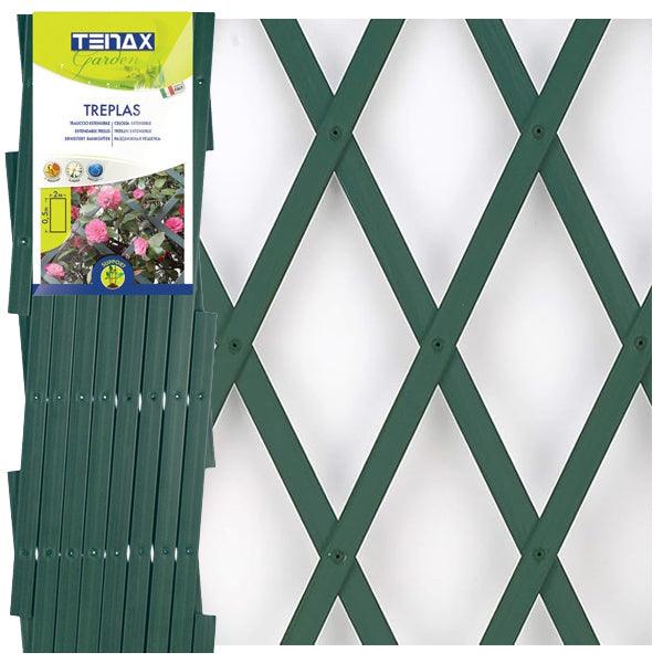 TENAX TRALICCIO ESTENSIBILE PER RAMPICANTI TREPLAS VERDE MT0,5X2