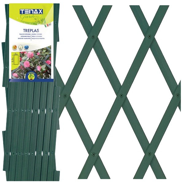 TENAX TRALICCIO ESTENSIBILE PER RAMPICANTI TREPLAS COLORE VERDE