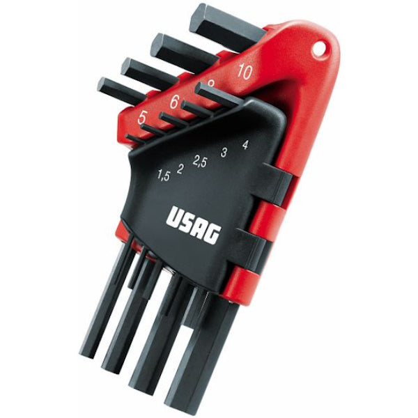 USAG  280 N/S9 9 CHIAVI MASCHIO ESAGONALI PIEGATE SERIE