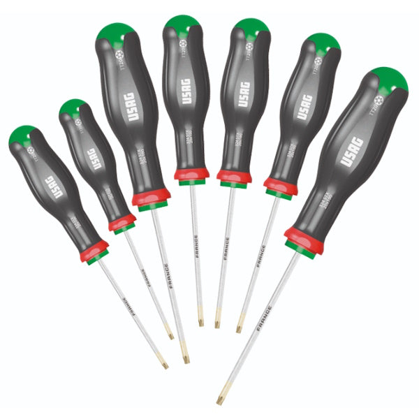USAG  324 STX/S7 SERIE DI 7 GIRAVITI TORX TAMPER RESISTANT