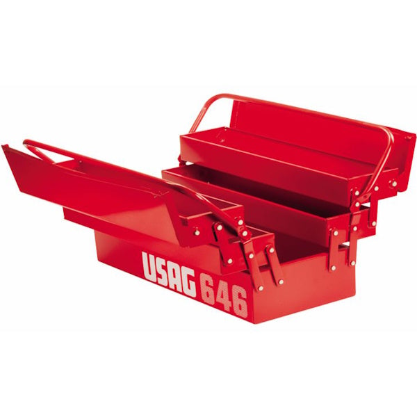 USAG  646/5LV CASSETTA LUNGA A 5 SCOMPARTI VUOTA