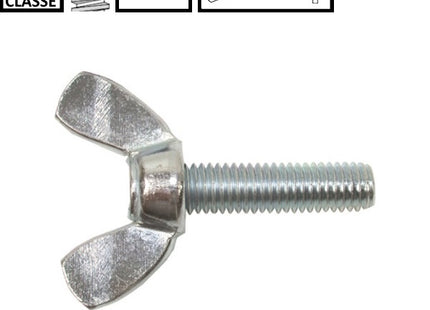 VITE AD ALETTE ZINCATA BIANCA M 8X30 DIN 316