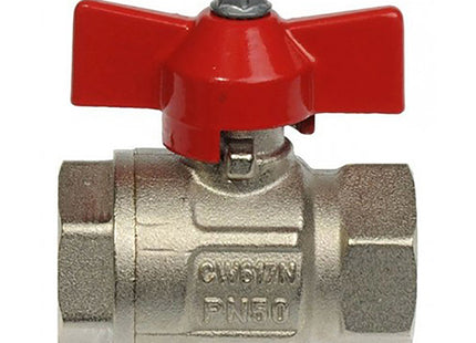 GT COMIS ART 374 VALVOLA A SFERA CON FARFALLA 1/4"