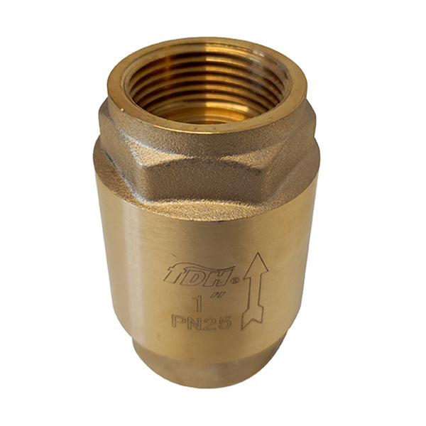 GT COMIS ART 402 VALVOLA DI RITEGNO A MOLLA IN OTTONE