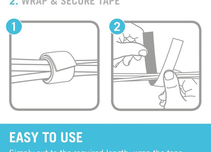 VELCRO FASCETTA RIAPRIBILE ONE WRAP NERO MM10X5MT