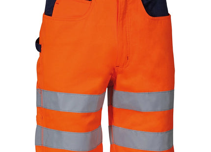 COFRA PANTALONCINO ALTA VISIBILITA' VISIBLE COLORE ARANCIO FLUO TG. 52*