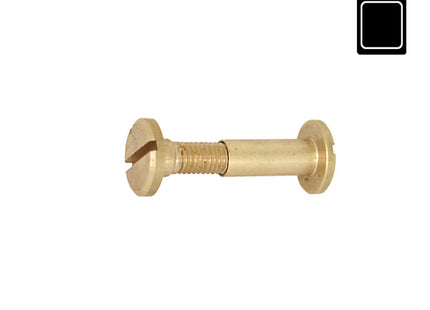 SODIFER VITI A CANNOCCHIALE IN OTTONE IN CONF.BLISTER DA PZ 4