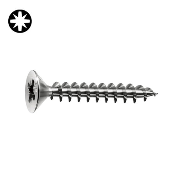 MUSTAD VITE PANELVIT IN ACCIAIO INOX A2 TSP PZ PER LEGNO