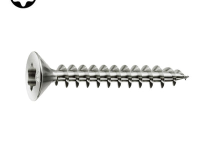 MUSTAD VITE PANELVIT UNIVERSALE TSP TX PER LEGNO CHROMITING D.MM 4,5X 35