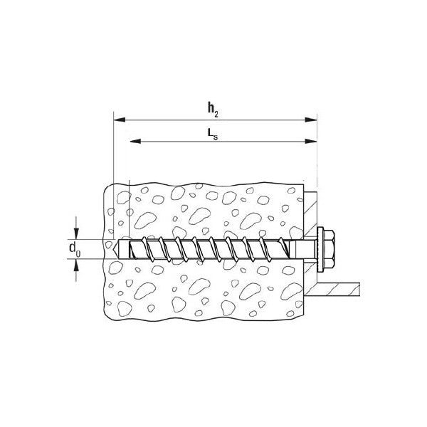 FISCHER VITE PER CALCESTRUZZO FBS II US TE