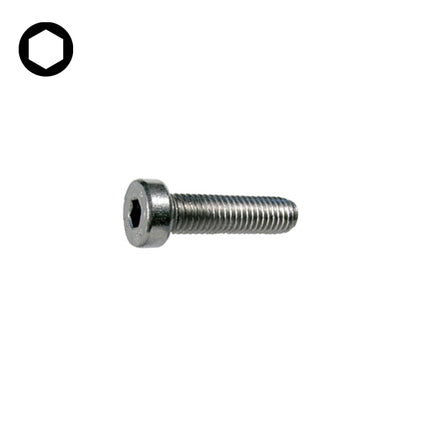 VITE TCEI TESTA RIBASSATA IN ACCIAIO INOX A2 DIN 7984