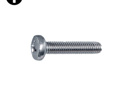 VITE TC PH CLASSE 4.8 ZINCATA BIANCA M 6X 70 UNI 7687